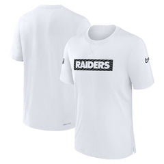 Las Vegas Raiders Sideline Player Performance T-Shirt - White online