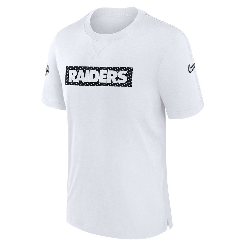 Las Vegas Raiders Sideline Player Performance T-Shirt - White online