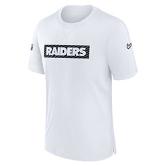 Las Vegas Raiders Sideline Player Performance T-Shirt - White online
