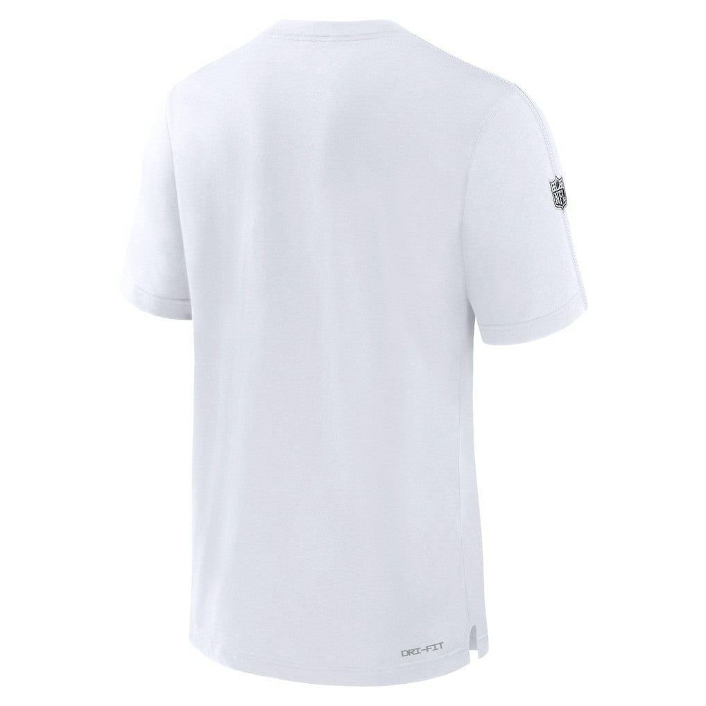 Las Vegas Raiders Sideline Player Performance T-Shirt - White online
