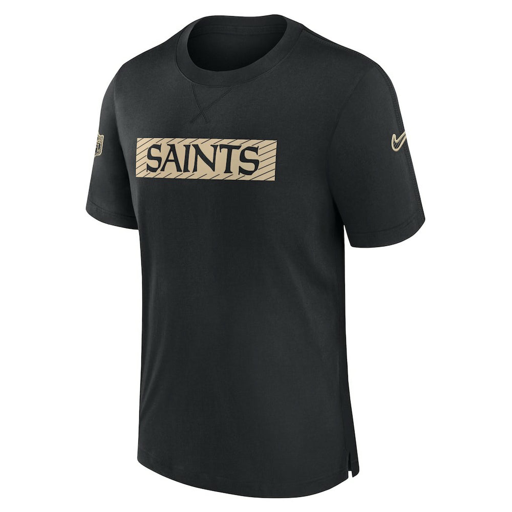 New Orleans Saints Sideline Player Performance T-Shirt - Black outlet