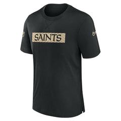 New Orleans Saints Sideline Player Performance T-Shirt - Black outlet