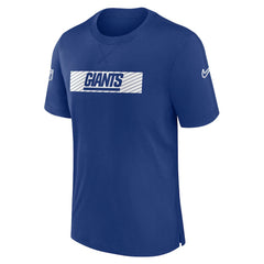 New York Giants Sideline Player Performance T-Shirt - Royal online