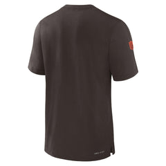 Cleveland Browns Sideline Player Performance T-Shirt - Brown sale