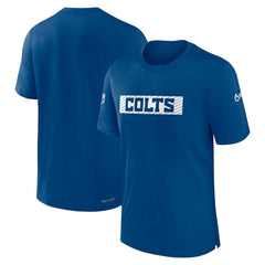 Indianapolis Colts Sideline Player Performance T-Shirt - Royal outlet