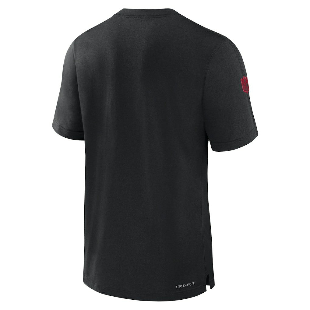 Atlanta Falcons Sideline Player Performance T-Shirt - Black discount