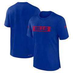 Buffalo Bills Sideline Player Performance T-Shirt - Royal sale