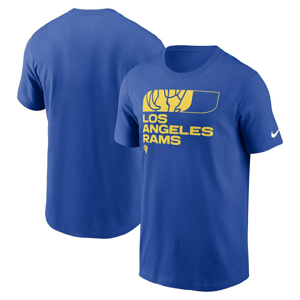 Los Angeles Rams Air Essential T-Shirt - Royal discount