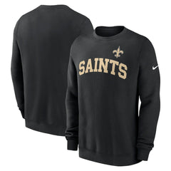 New Orleans Saints Club Pullover Sweatshirt - Black sale