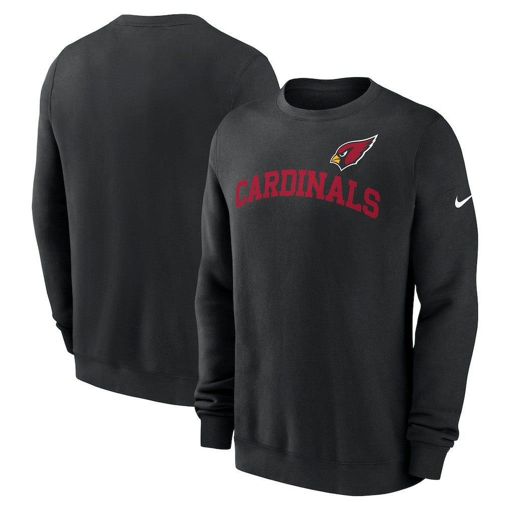 Arizona Cardinals Club Pullover Sweatshirt - Black sale