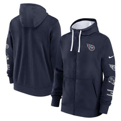 Tennessee Titans Primetime Club Full-Zip Hoodie - Navy cheap