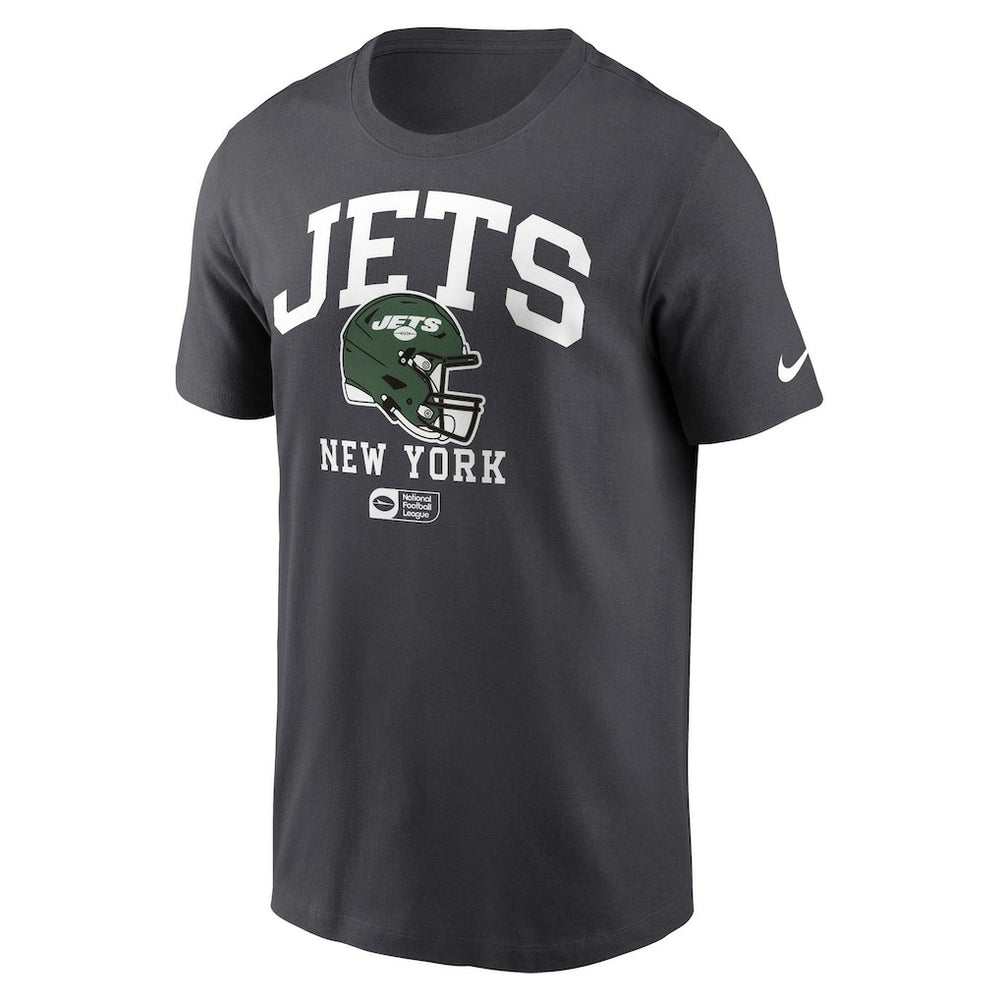 New York Jets Helmet Essential T-Shirt - Anthracite cheap