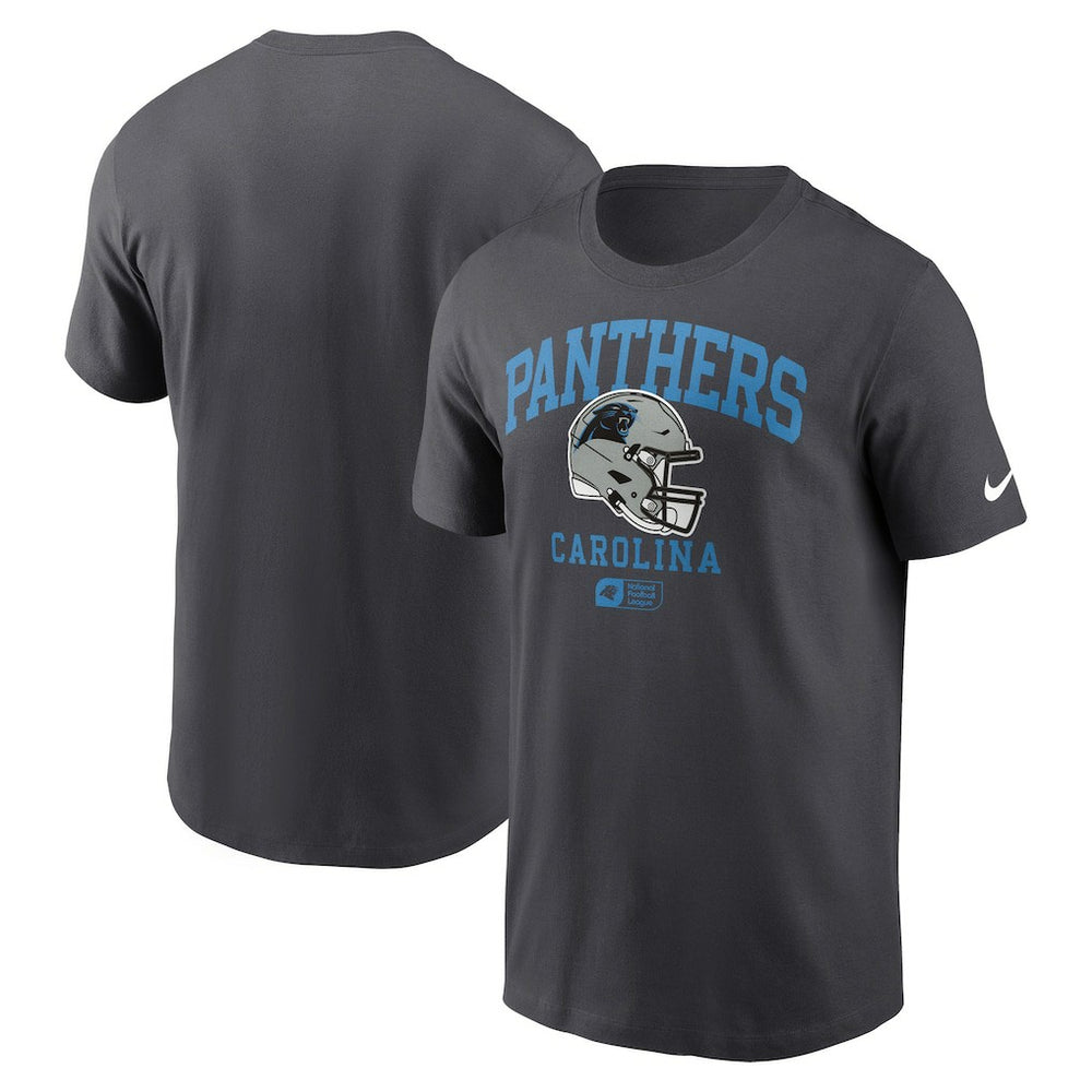 Carolina Panthers Helmet Essential T-Shirt - Anthracite sale