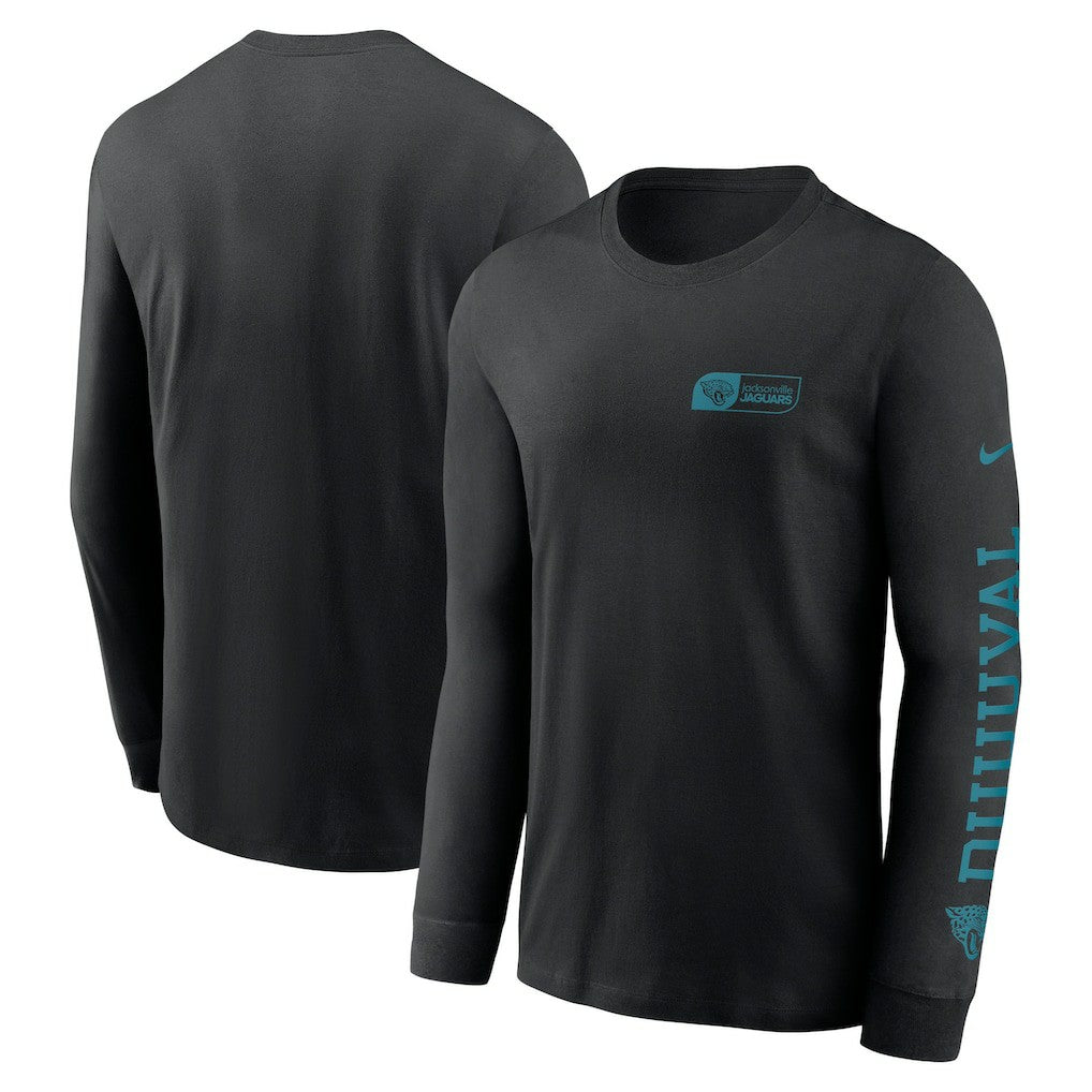 Jacksonville Jaguars All Out Long Sleeve T-Shirt - Black for sale