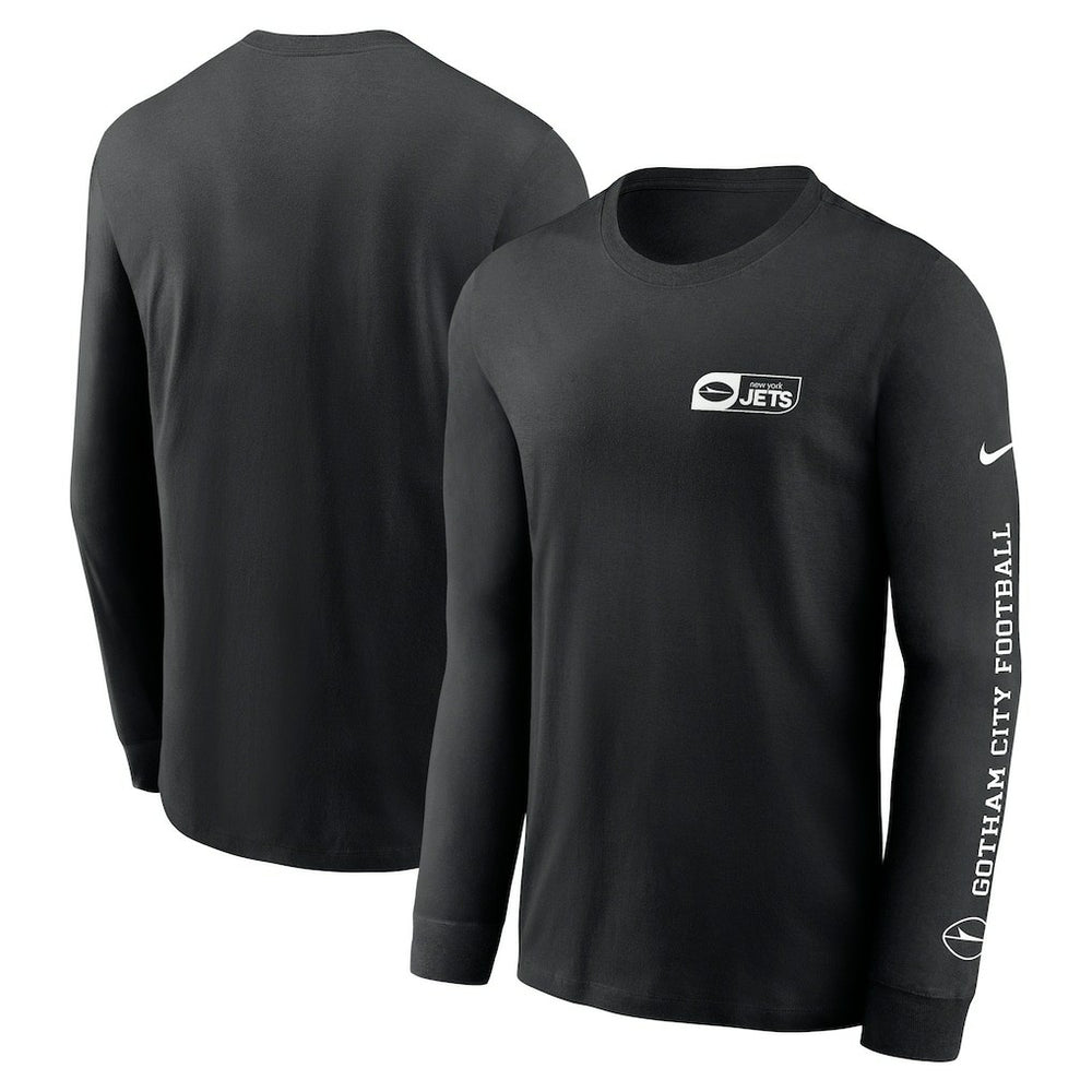 New York Jets All Out Long Sleeve T-Shirt - Black cheap