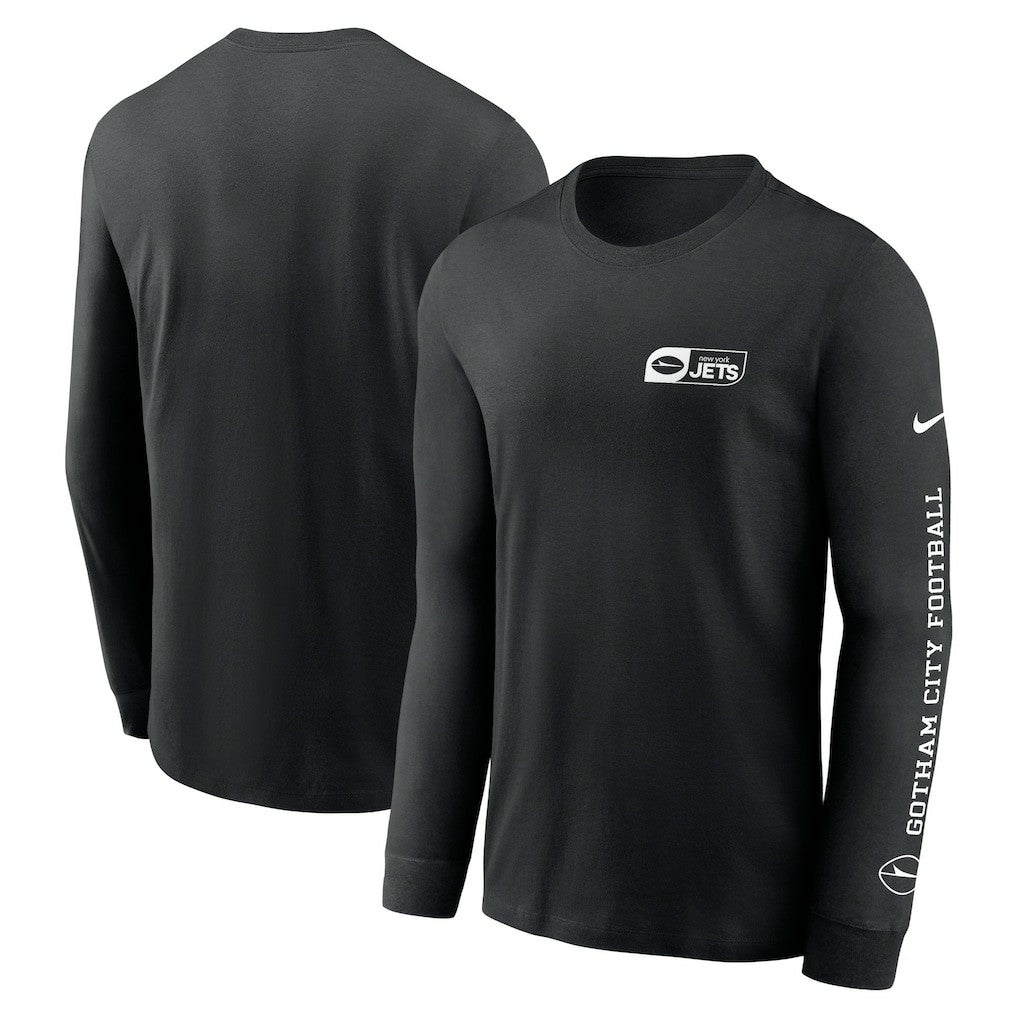 New York Jets All Out Long Sleeve T-Shirt - Black cheap