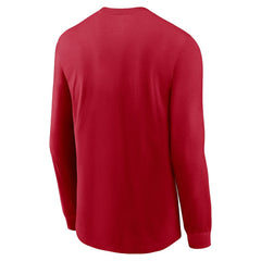 San Francisco 49ers All Out Long Sleeve T-Shirt - Scarlet sale