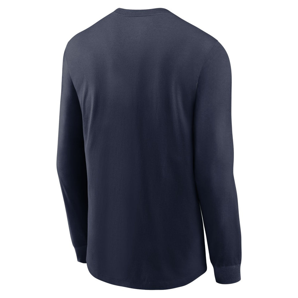 Seattle Seahawks All Out Long Sleeve T-Shirt - College Navy on sale