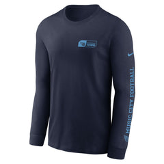 Tennessee Titans All Out Long Sleeve T-Shirt - Navy outlet