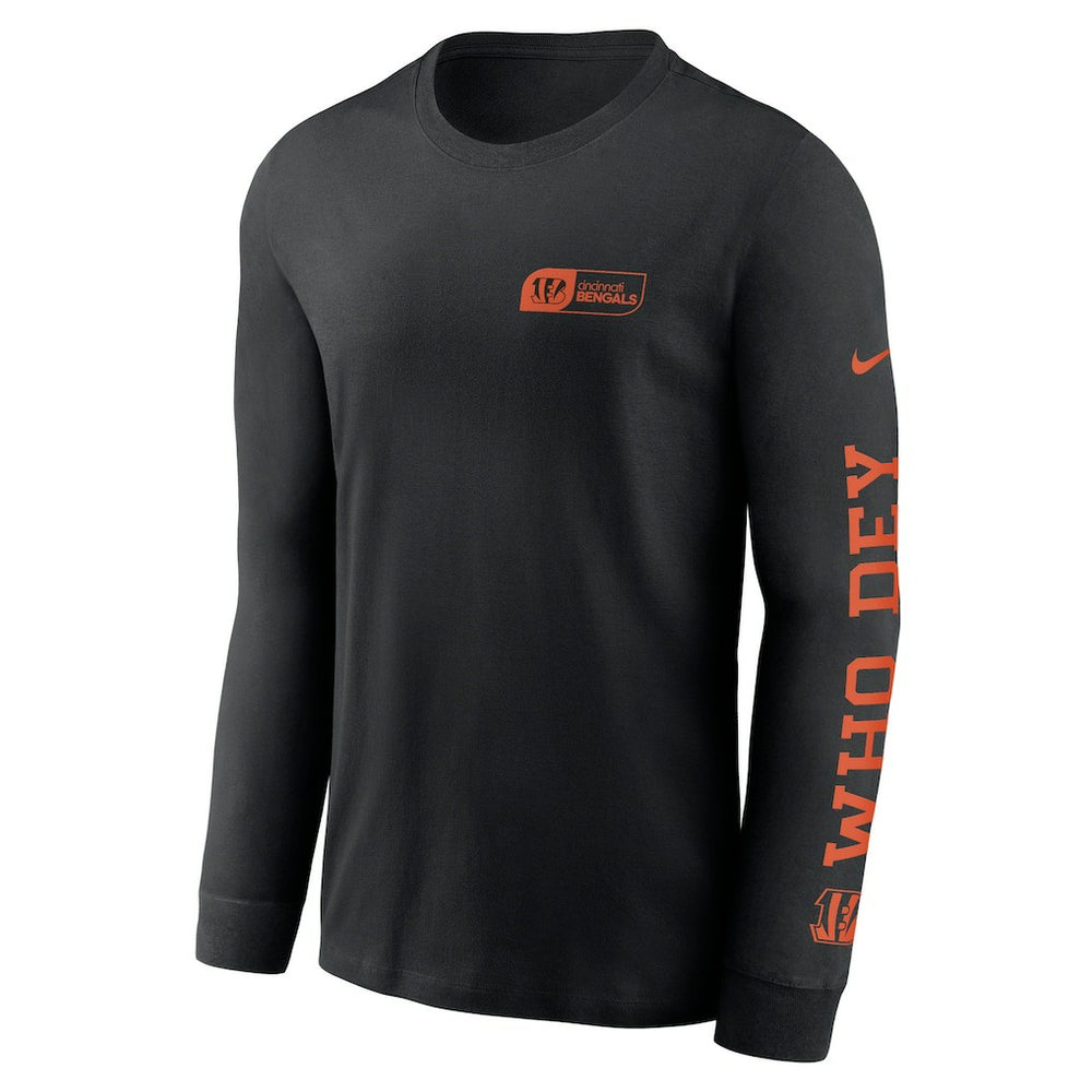 Cincinnati Bengals All Out Long Sleeve T-Shirt - Black online