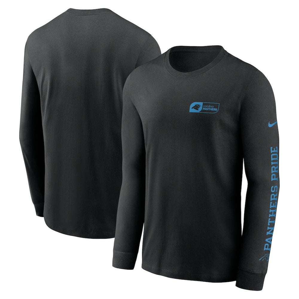 Carolina Panthers All Out Long Sleeve T-Shirt - Black online