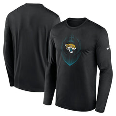 Jacksonville Jaguars Icon Legend Performance Long Sleeve T-Shirt - Black on sale