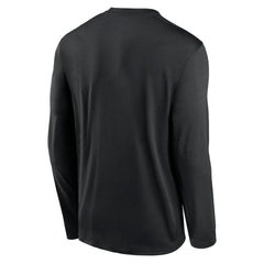 Las Vegas Raiders Icon Legend Performance Long Sleeve T-Shirt - Black for sale