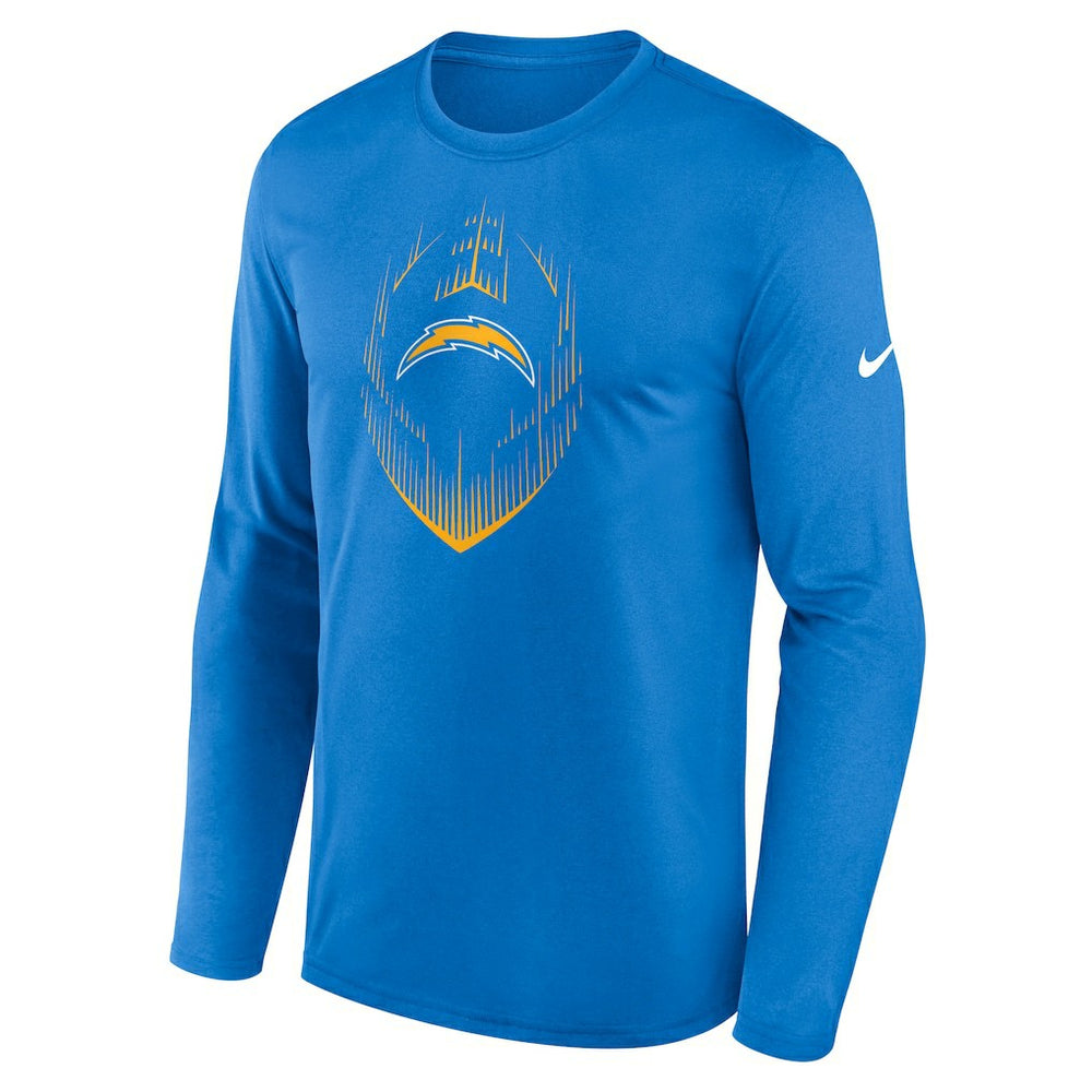Los Angeles Chargers Icon Legend Performance Long Sleeve T-Shirt - Powder Blue online