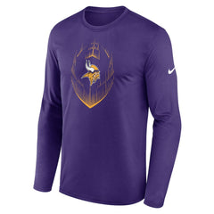 Minnesota Vikings Icon Legend Performance Long Sleeve T-Shirt - Purple outlet