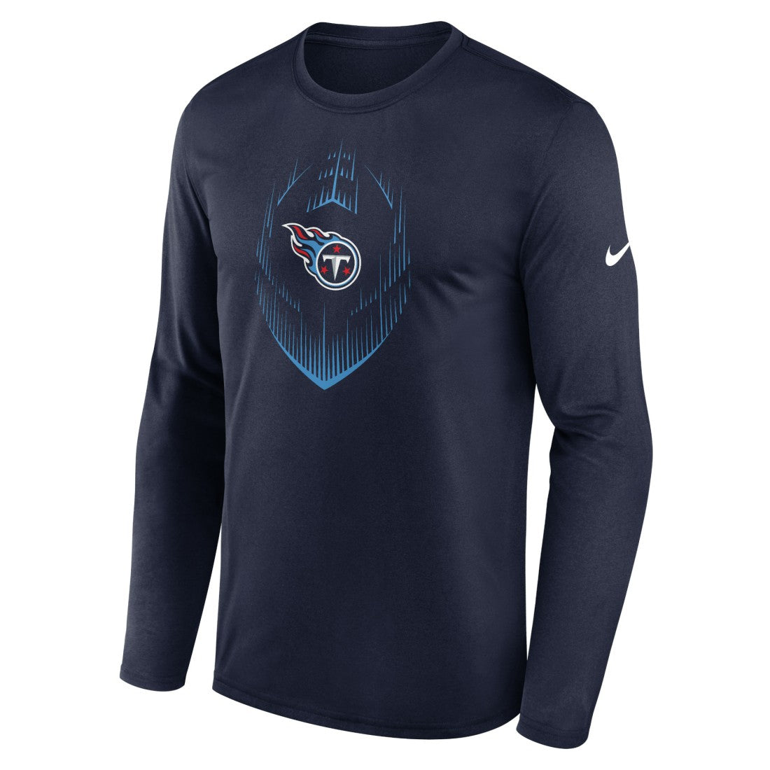 Tennessee Titans Icon Legend Performance Long Sleeve T-Shirt - Navy online