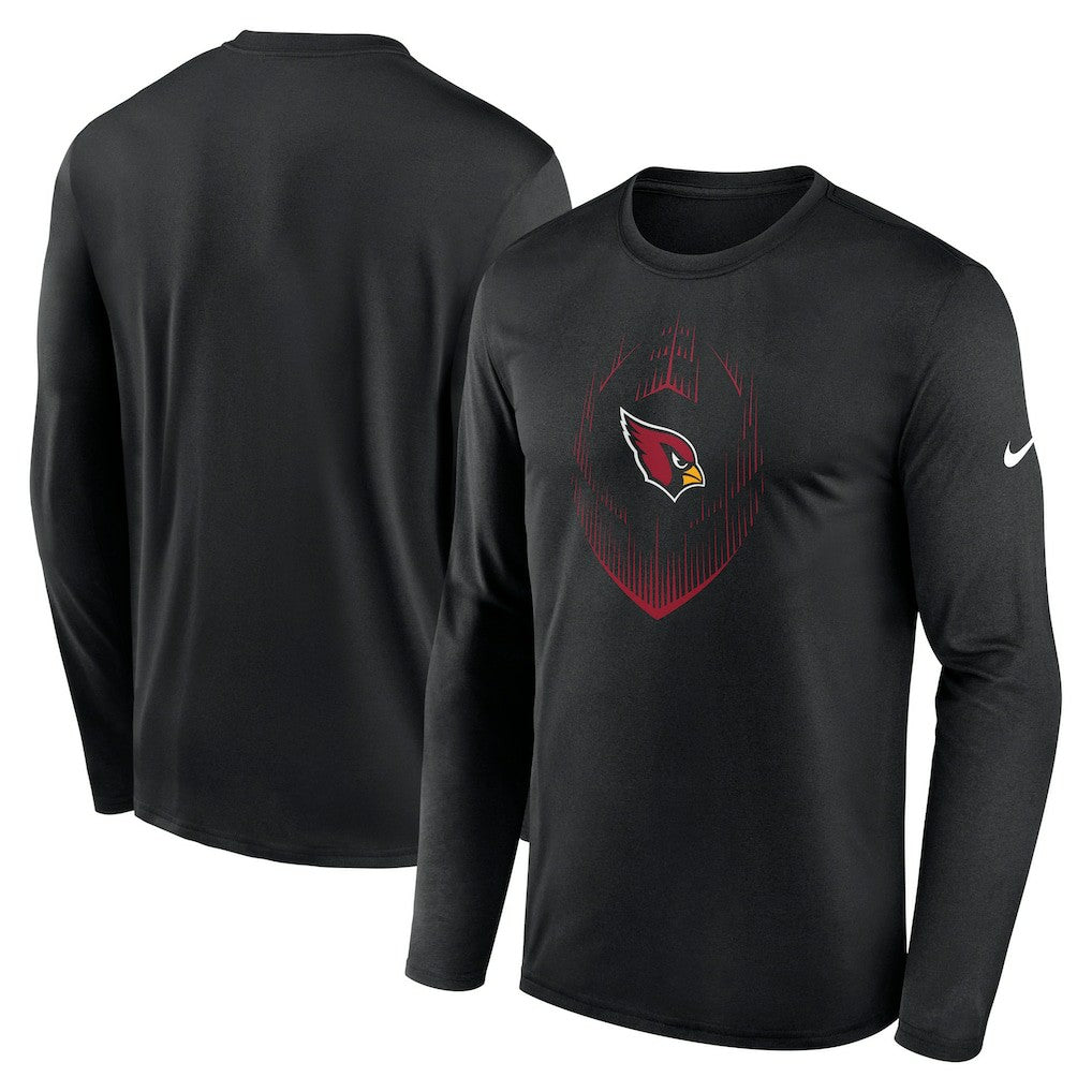 Arizona Cardinals Icon Legend Performance Long Sleeve T-Shirt - Black online