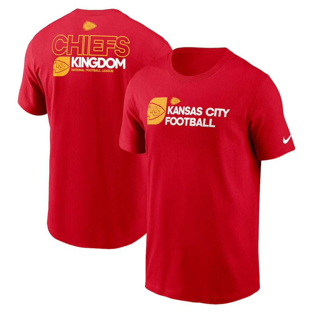 Kansas City Chiefs Outline T-Shirt - Red online