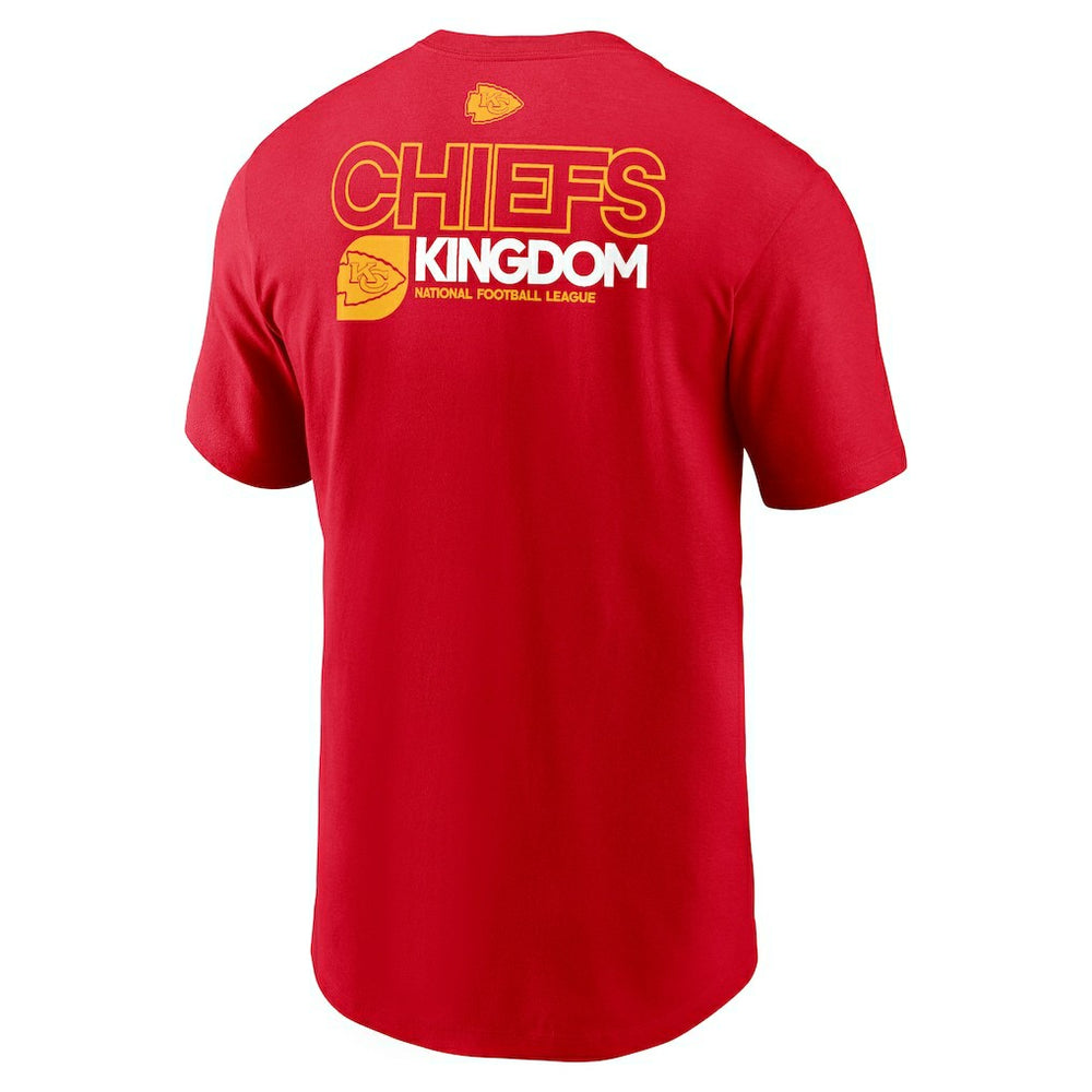 Kansas City Chiefs Outline T-Shirt - Red online
