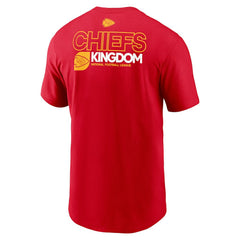 Kansas City Chiefs Outline T-Shirt - Red online