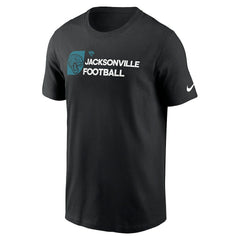 Jacksonville Jaguars Outline T-Shirt - Black sale