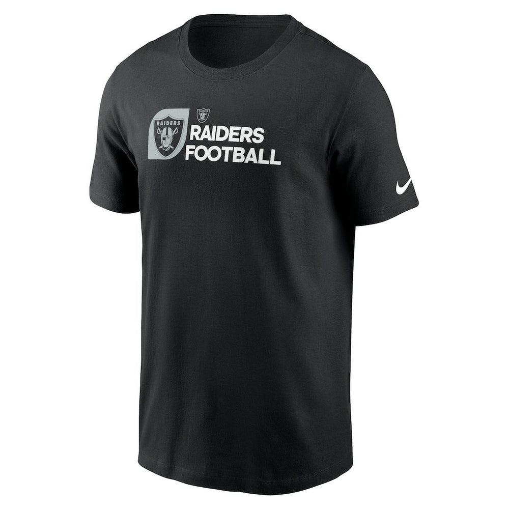 Las Vegas Raiders Outline T-Shirt - Black on sale
