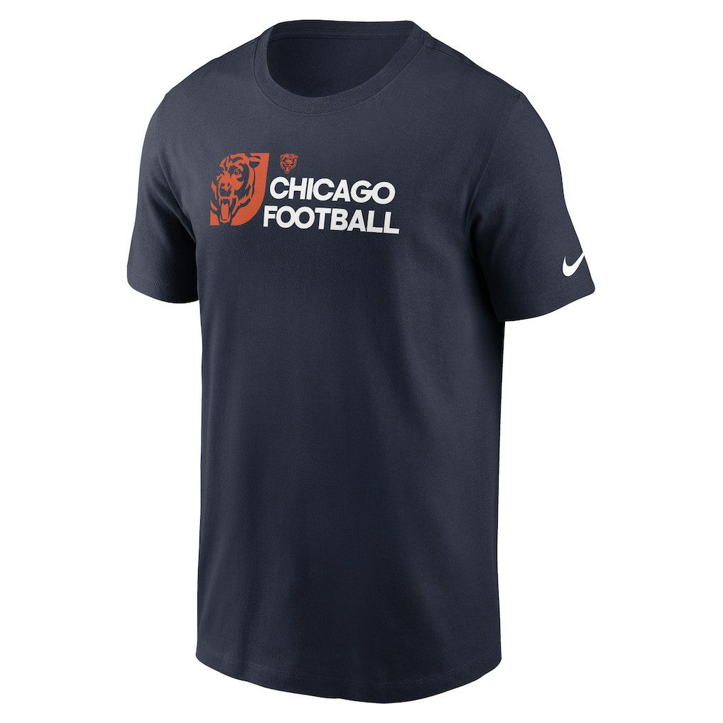 Chicago Bears Outline T-Shirt - Navy sale