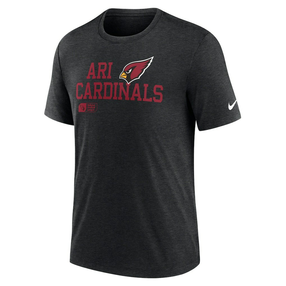 Arizona Cardinals Overlap Lockup Tri-Blend T-Shirt - Black online