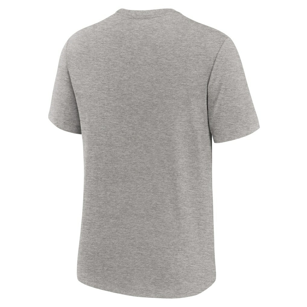 Cleveland Browns Overlap Lockup Tri-Blend T-Shirt - Heather Gray on sale