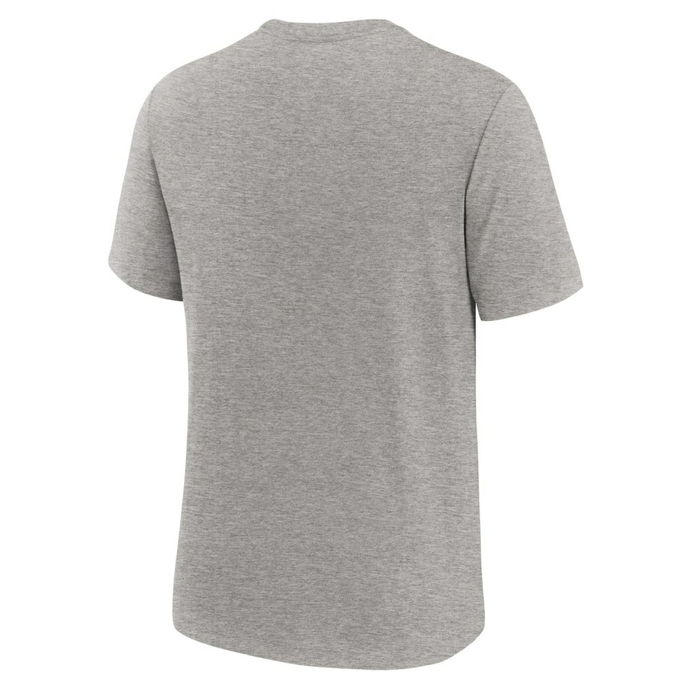 Cleveland Browns Overlap Lockup Tri-Blend T-Shirt - Heather Gray on sale