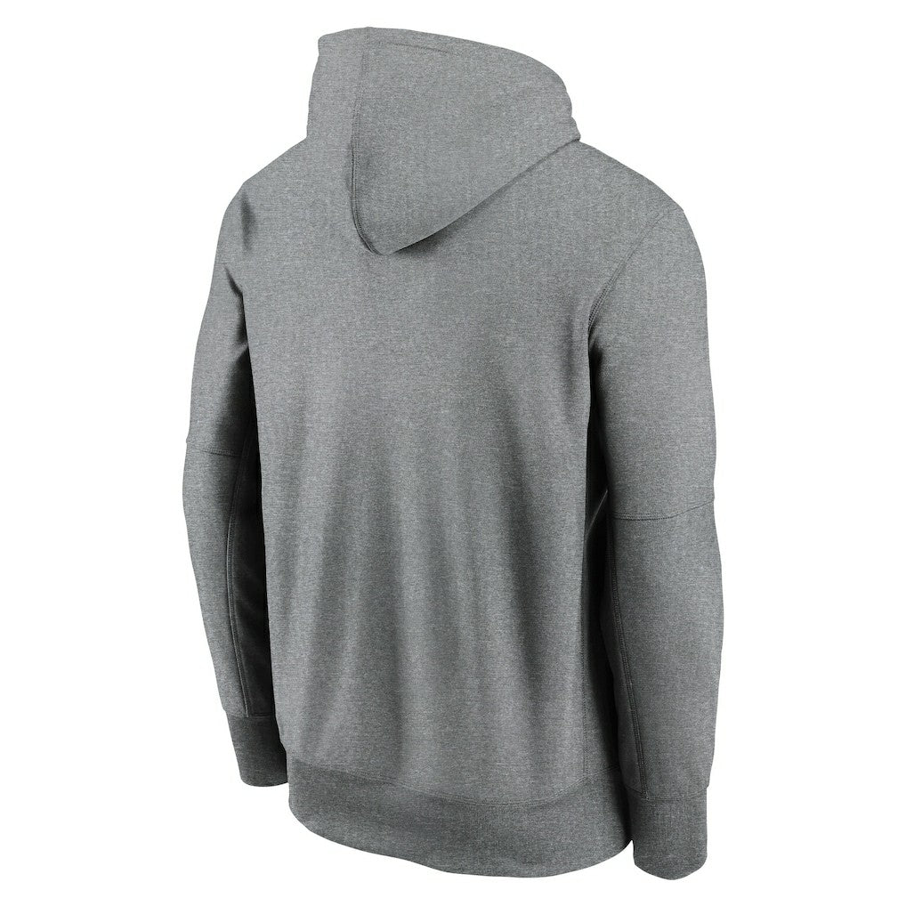 Miami Dolphins Icon Performance Pullover Hoodie - Heather Gray cheap