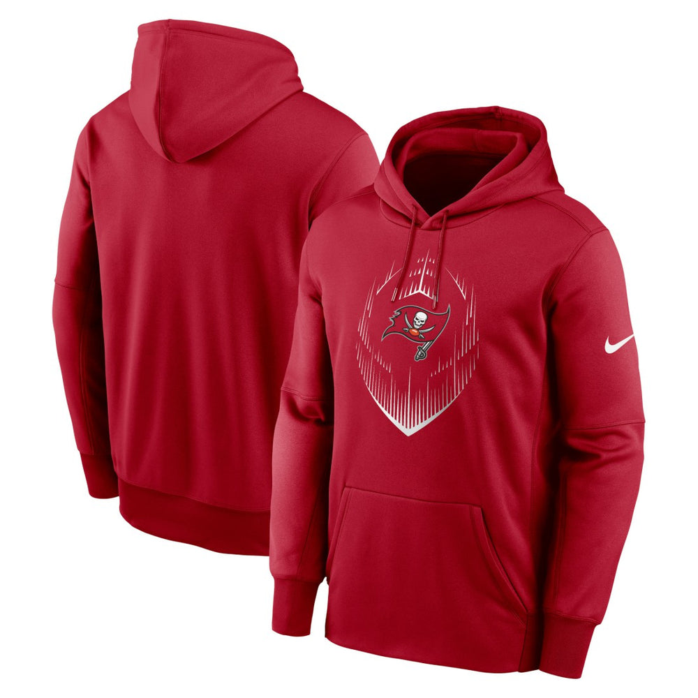 Tampa Bay Buccaneers Icon Performance Pullover Hoodie - Red for sale