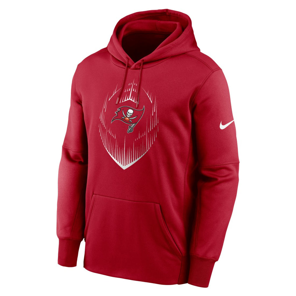 Tampa Bay Buccaneers Icon Performance Pullover Hoodie - Red for sale