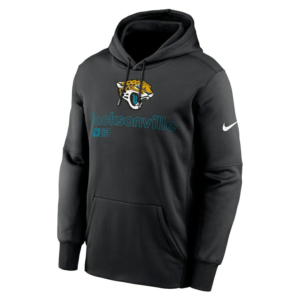 Jacksonville Jaguars Performance Pullover Hoodie - Black discount