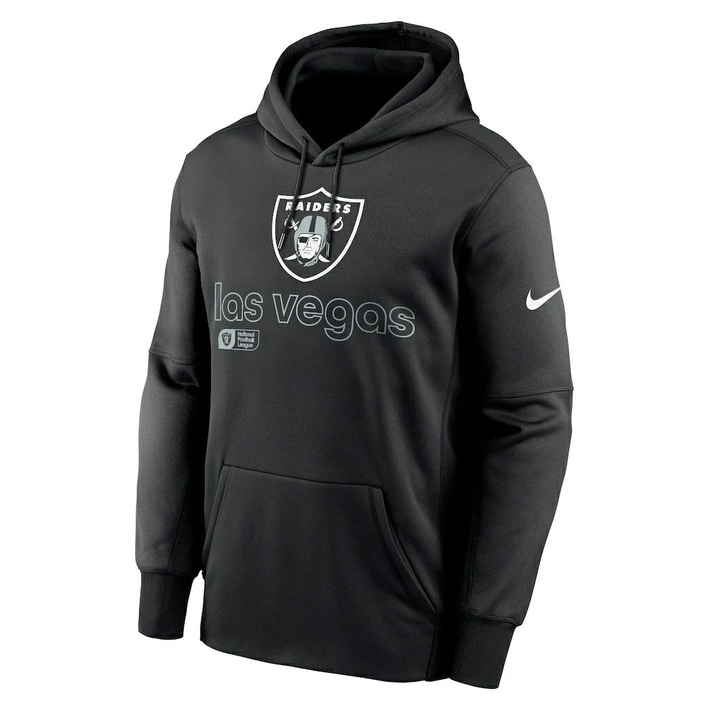 Las Vegas Raiders Performance Pullover Hoodie - Black discount