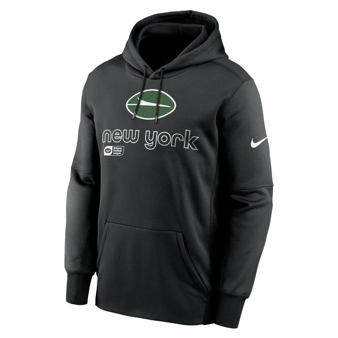 New York Jets Performance Pullover Hoodie - Black sale