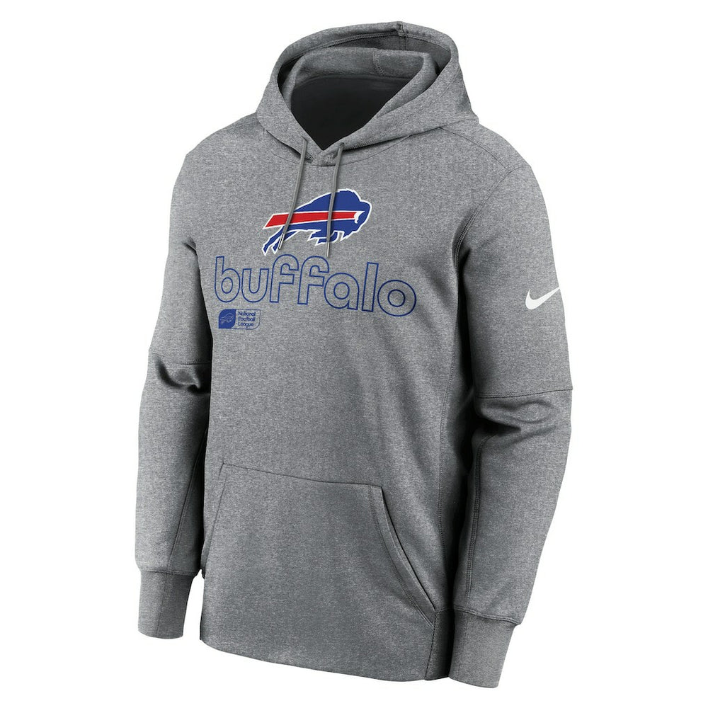 Buffalo Bills Performance Pullover Hoodie - Heather Gray sale