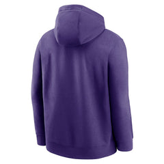 Minnesota Vikings Rewind Club Logo Pullover Hoodie - Purple outlet