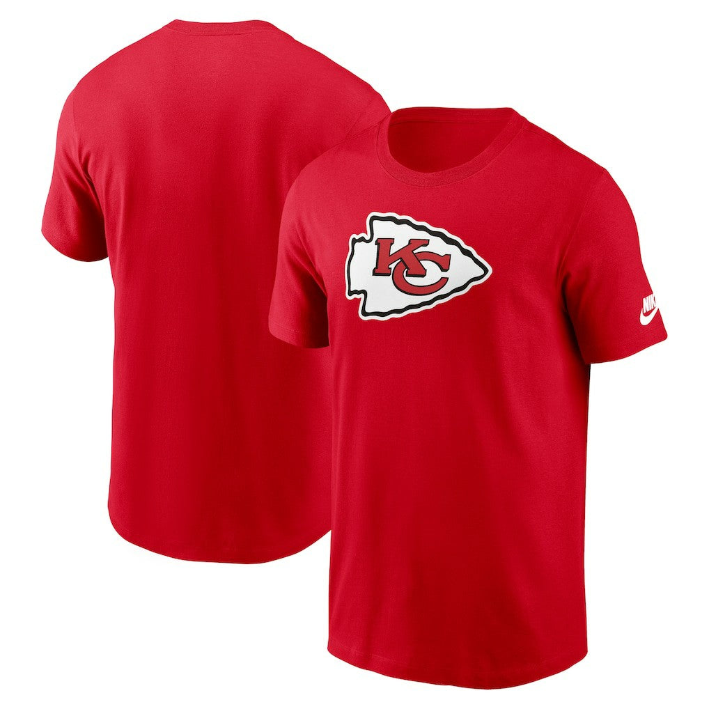 Kansas City Chiefs Rewind Logo Essential T-Shirt - Red for sale