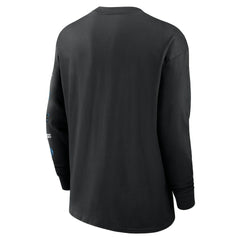 Carolina Panthers Rewind Heavy Max90 Pocket Long Sleeve T-Shirt - Black for sale